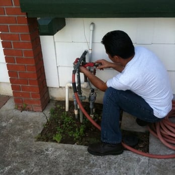 Complete Plumbing Works - A Complete Plumbing Works plumber hard at work. We go the distance! - Plumbing Near Me Complete Plumbing Works - A Complete Plumbing Works plumber hard at work. We go the distance! - Plumbing Near Me
