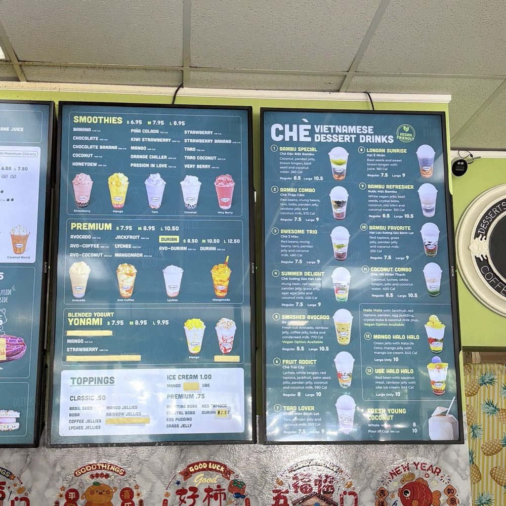 BAMBU - Bubble Tea Near Me - Edmonds, Washington