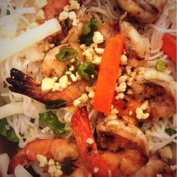 Pho So 1 - Grilled shrimp vermicelli with vegetables. So delicious & fresh! - Vietnamese Near Me - West Hills, California