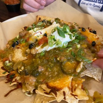 Dillon Dam Brewery - Nachos.  Not enough chips. - American Near Me - Dillon, Colorado