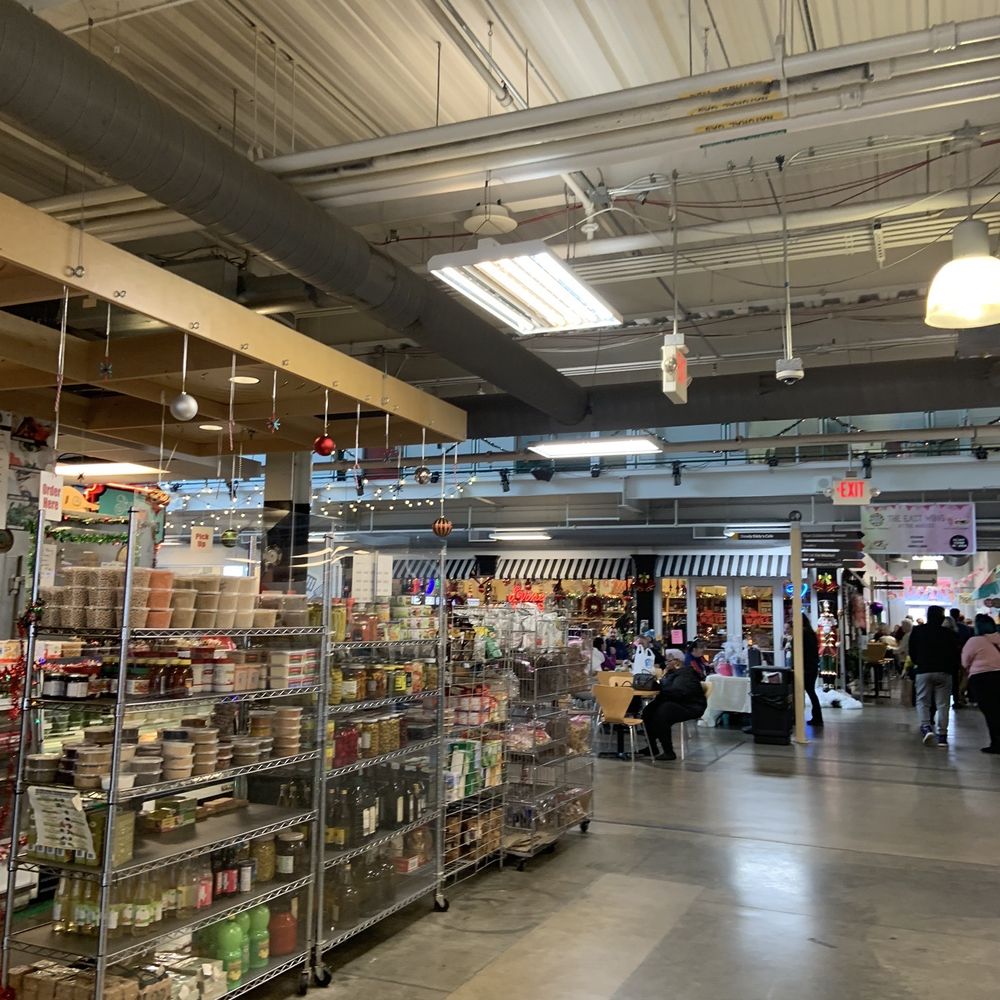 he inside of the store