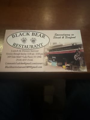 Black Bear Restaurant by null
