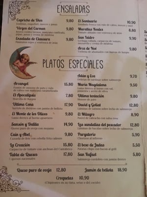 Menu photo 3 El Santuario Ceuta, CE