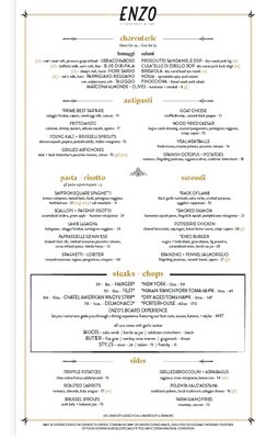 Menu photo 5 ENZO Steakhouse & Bar Fayetteville, GA Menu photo 5 ENZO Steakhouse & Bar Fayetteville, GA
