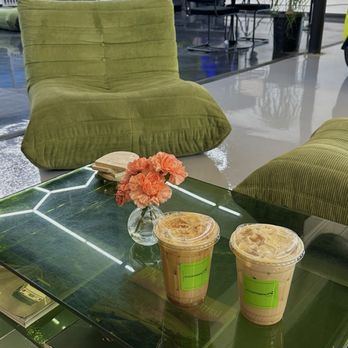 Corsa Coffee - pistachio latte and brown sugar shaken espresso - Coffee & Tea Near Me - Las Vegas, Nevada