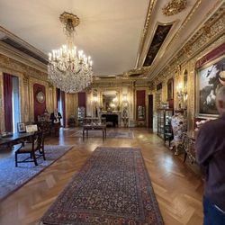 Polesden Lacey - National Trust - Marvel at the glittering gold Saloon designed to impress kings and maharajahs.