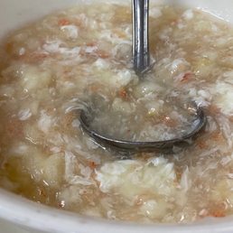 Crab Meat Fish Maw Soup
