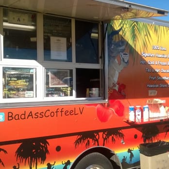 Sunset Park'd - BadAss Coffee from Hawaii (how'd they get the truck here?) - Food Trucks Near Me - Las Vegas, Nevada