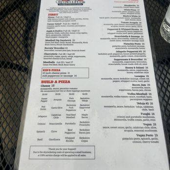 Coalfire Pizza - menu - Pizza Near Me - Chicago, Illinois