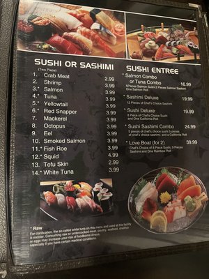 Menu photo 3 Ninja Sushi Steak House Fort Dodge, IA