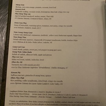 Langbaan - Tasting Menu - Thai Near Me - Portland, Oregon Langbaan - Tasting Menu - Thai Near Me - Portland, Oregon