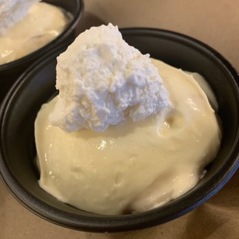 Mission BBQ - Banana Pudding. Missing wafers on top. - Barbeque Near Me - Oviedo, Florida Mission BBQ - Banana Pudding. Missing wafers on top. - Barbeque Near Me - Oviedo, Florida