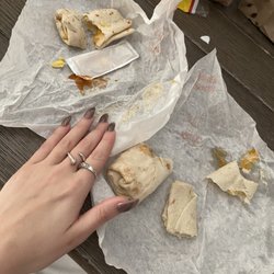 McDonald's - nasty food, just tortilla.