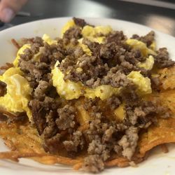 Waffle House - Sausage Egg & Cheese Bowl