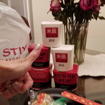 Pick Up Stix Fresh Asian Flavors - Food at home then I opened my boxes.. - Chinese Near Me - Long Beach, California Pick Up Stix Fresh Asian Flavors - Food at home then I opened my boxes.. - Chinese Near Me - Long Beach, California