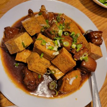 Golden China Restaurant - Pork in brown sauce with tofu. Delicious - Chinese Near Me - Rowland Heights, California Golden China Restaurant - Pork in brown sauce with tofu. Delicious - Chinese Near Me - Rowland Heights, California