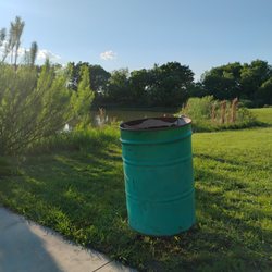 Chisholm Trail Community Center - Trash cans available