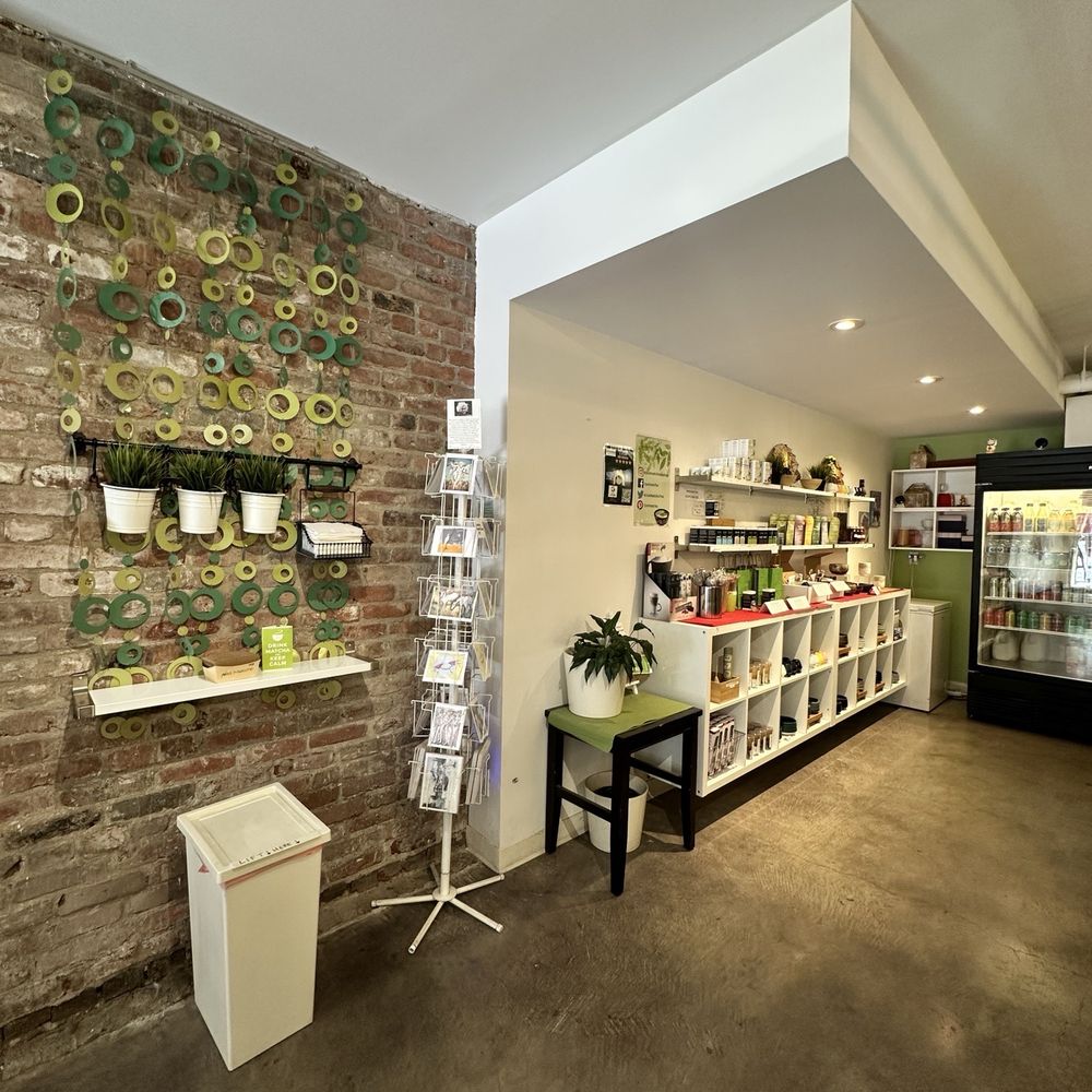 Just Matcha - the shelves are lined with matcha bowls, whisks, tins, and starter kits so you can bring the ritual home or gift to someone else - Tea Rooms Near Me - Victoria, British Columbia