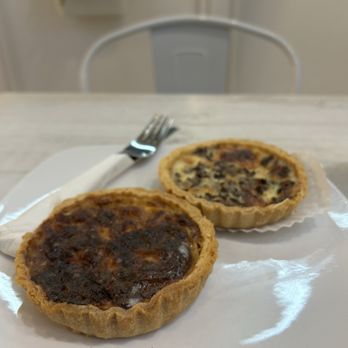 J'aime French Bakery - Mushroom quiche, Lorraine quiche - Coffee & Tea Near Me - Philadelphia, Pennsylvania