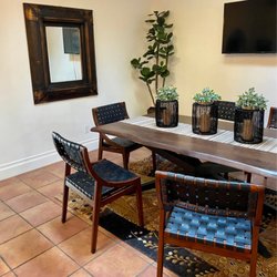 Urban Habitat - Dining room with pieces all from Urban Habitat