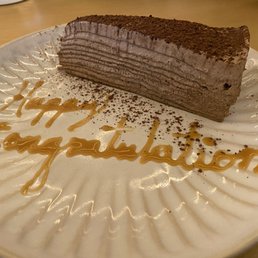 Coffee Crepe Cake Coffee Crepe Cake