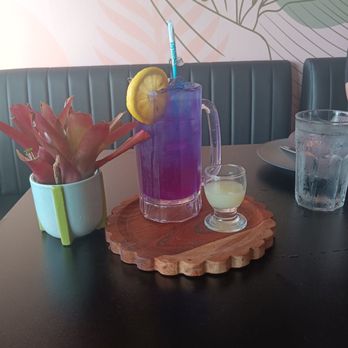 Unique Cuisine - A color changing lemonade - Asian Fusion Near Me - Venice, Florida