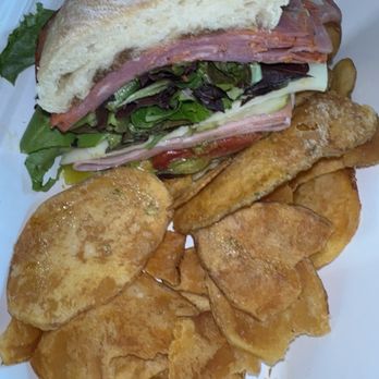 Surf City Sandwich - Italiano with homemade potato chips - Sandwiches Near Me - Soquel, California Surf City Sandwich - Italiano with homemade potato chips - Sandwiches Near Me - Soquel, California