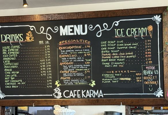 Menu photo 6 Cafe Karma South Padre Island, TX