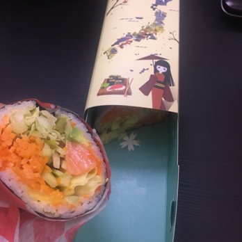 Sunny Cafe - Salmon buritto - Sushi Bars Near Me - Boston, Massachusetts Sunny Cafe - Salmon buritto - Sushi Bars Near Me - Boston, Massachusetts