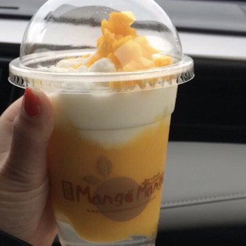 Icy Melon - Snow White mango slush (large) - Desserts Near Me - Edison, New Jersey Icy Melon - Snow White mango slush (large) - Desserts Near Me - Edison, New Jersey