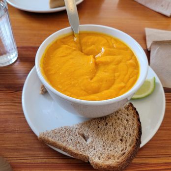 Wonderstate Coffee - Sweet potato curry soup - Coffee & Tea Near Me - Bayfield, Wisconsin
