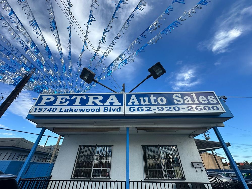 PETRA AUTO SALES Updated July 2024 36 Photos & 38 Reviews 15740 Lakewood Blvd, Bellflower