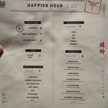 Dragonfly Robata Grill & Sushi - Happy Hour Menu (Drinks) - Sushi Bars Near Me - Orlando, Florida Dragonfly Robata Grill & Sushi - Happy Hour Menu (Drinks) - Sushi Bars Near Me - Orlando, Florida