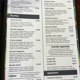 Menu Menu