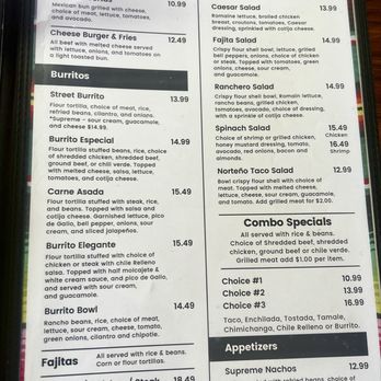 Kaloca's Mexican Grill - Menu - Mexican Near Me - Red Bluff, California