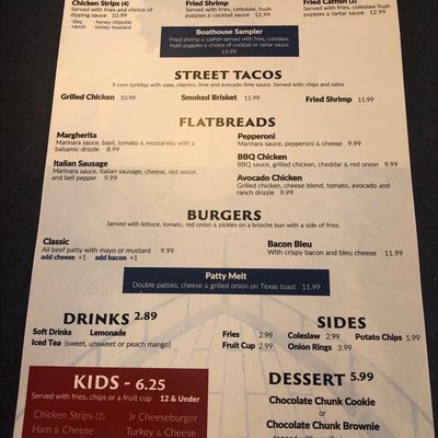 Menu photo 6 The Boathouse Saint Paul, TX