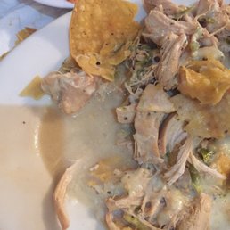 The very watery chicken nachos! The very watery chicken nachos!