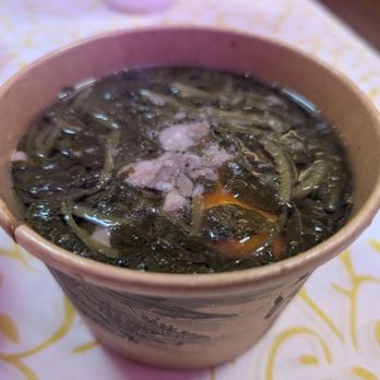 The Rice House - Watercress Stewed with dried Duck Gizzard 西洋菜炖陳腎 - Cantonese Near Me - Milpitas, California The Rice House - Watercress Stewed with dried Duck Gizzard 西洋菜炖陳腎 - Cantonese Near Me - Milpitas, California