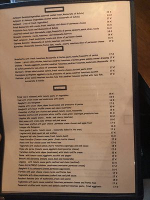 Menu photo 7 Gambino Paris, 75 Menu photo 7 Gambino Paris, 75