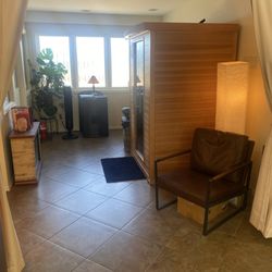 Emollience Massage and Wellness - The Infrared Sauna fits in nicely.