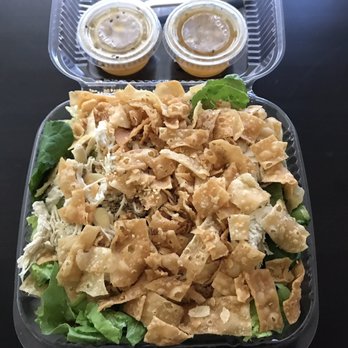 B-Man's Teriyaki - Large Chinese chicken salad. No green onions. - Burgers Near Me - Pasadena, California