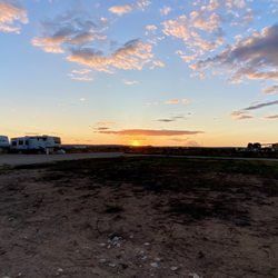 Greasewood RV Park - Open view of the sunset.