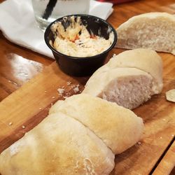 Catch 22 Bistro - The bread loaf that come with our entree included a cherry compounded butter. Very nice.