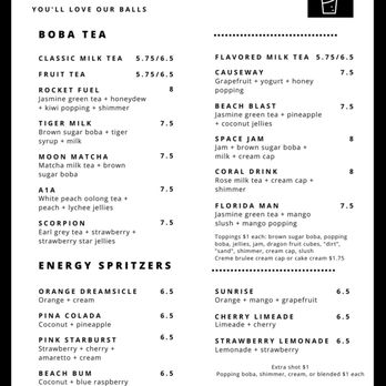 Urban Tea - the menu for the urban tea lounge - Bubble Tea Near Me - Indian Harbour Beach, Florida Urban Tea - the menu for the urban tea lounge - Bubble Tea Near Me - Indian Harbour Beach, Florida