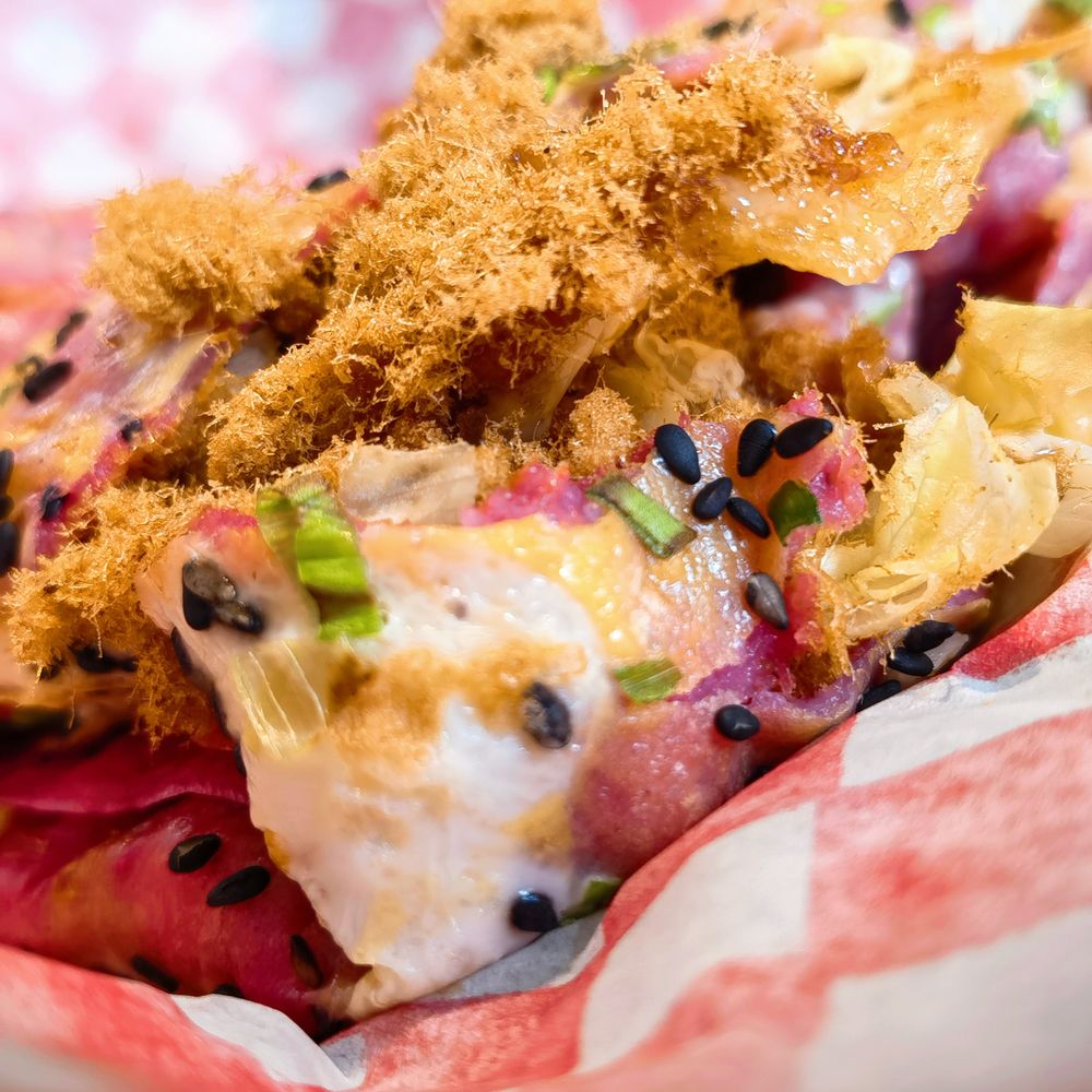 Richmond Public Market - 2022.08.11. Dragon Fruit Pancake, by NN+ Specialties in Richmond Public Market - Public Markets Near Me - Richmond, British Columbia Richmond Public Market - 2022.08.11. Dragon Fruit Pancake, by NN+ Specialties in Richmond Public Market - Public Markets Near Me - Richmond, British Columbia