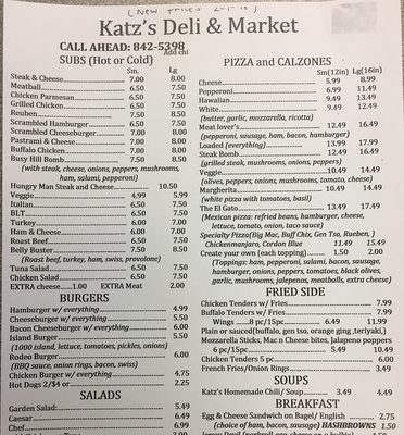 Menu photo 2 Katz's Deli & Market Dover, NH Menu photo 2 Katz's Deli & Market Dover, NH