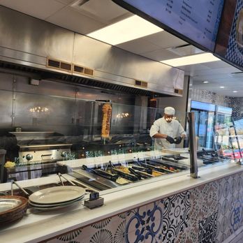 Selda Gyro Doner - Serving line - Mediterranean Near Me - Richardson, Texas Selda Gyro Doner - Serving line - Mediterranean Near Me - Richardson, Texas