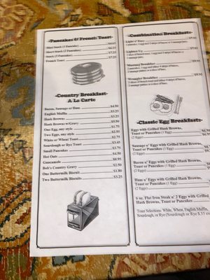 Menu photo 7 Houston's Trails End Restaurant Kanab, UT