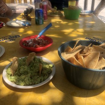 Chamicos - Awesome guac and pico! Homemade chips too - Seafood Near Me - Tulum, ROO