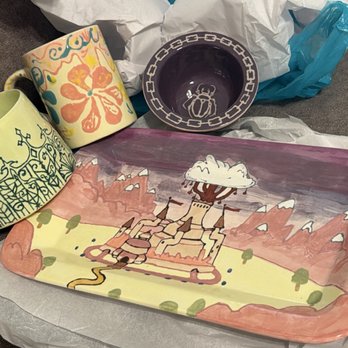 The Pottery Shop - final results!!!!! - Paint-Your-Own Pottery Near Me - Las Vegas, Nevada The Pottery Shop - final results!!!!! - Paint-Your-Own Pottery Near Me - Las Vegas, Nevada